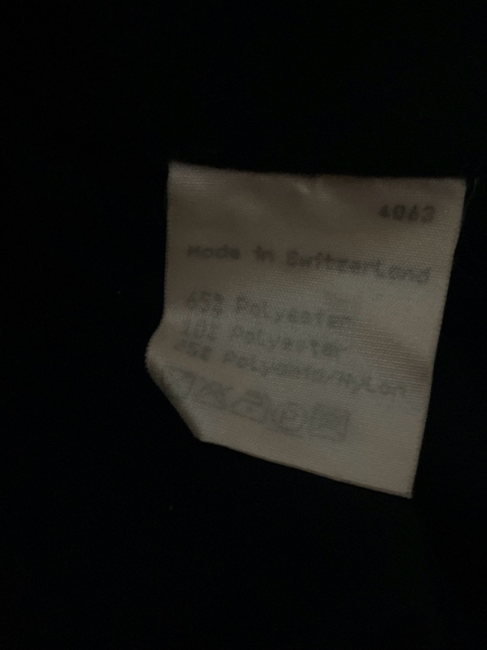 Pierrette B Woman's Coat Size 8 USA Made in Switzerland Shiny Black - Picture 7 of 14